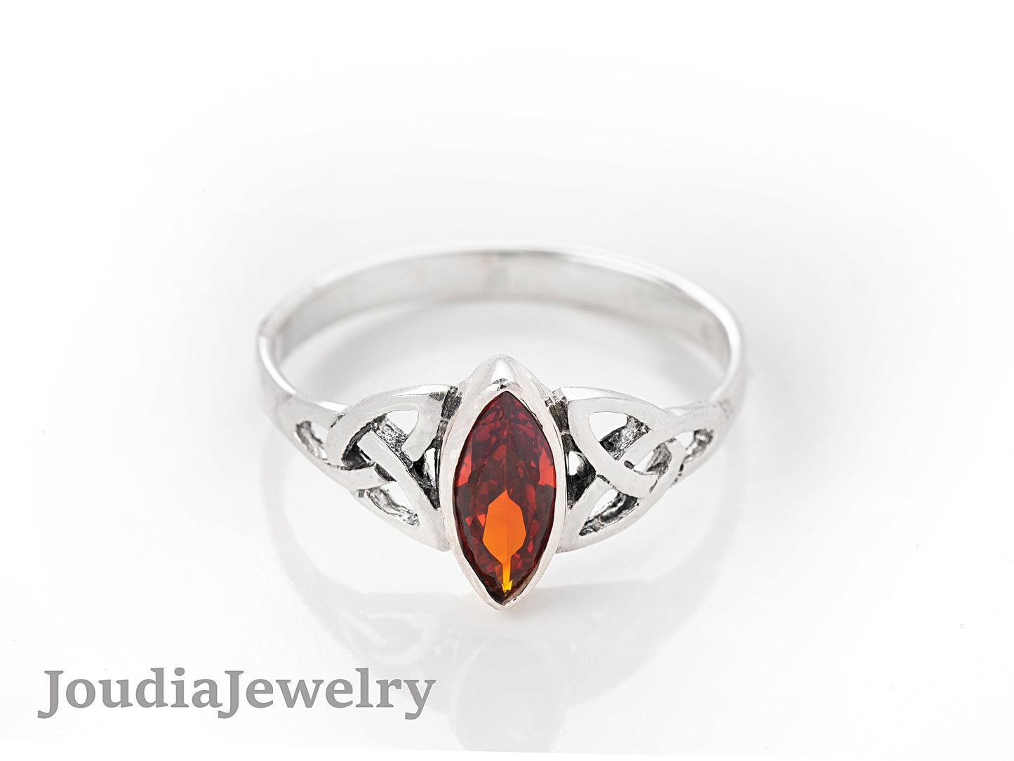 Women's Topaz Rings | Silver Topaz Ring | Joudia Jewelry