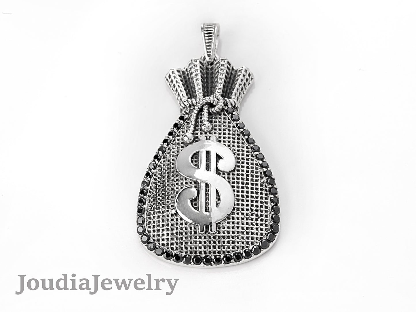 Pendentif Sac Dollar - Argent 925