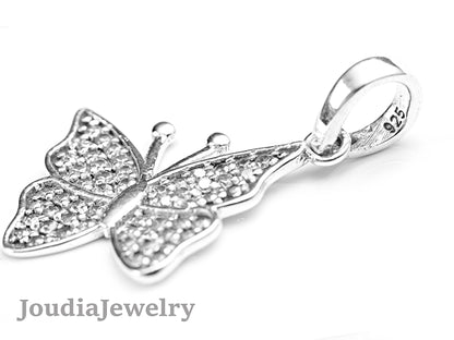 Pendentif Papillon - Argent 925