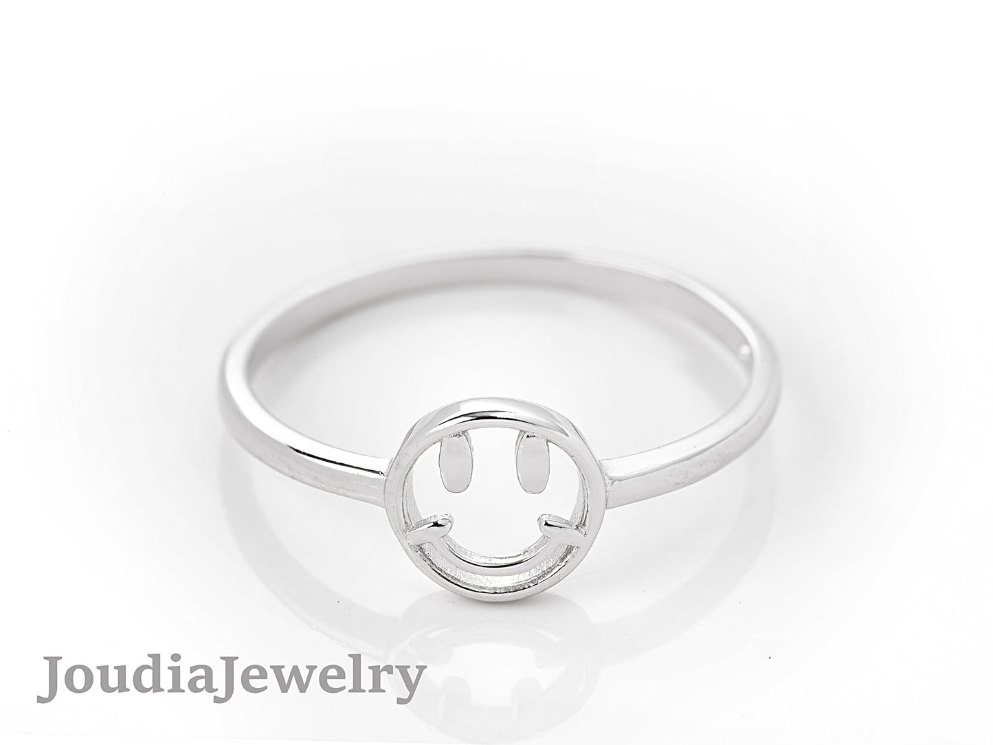 Abstract Face Ring | Face Ring Band | Joudia Jewelry