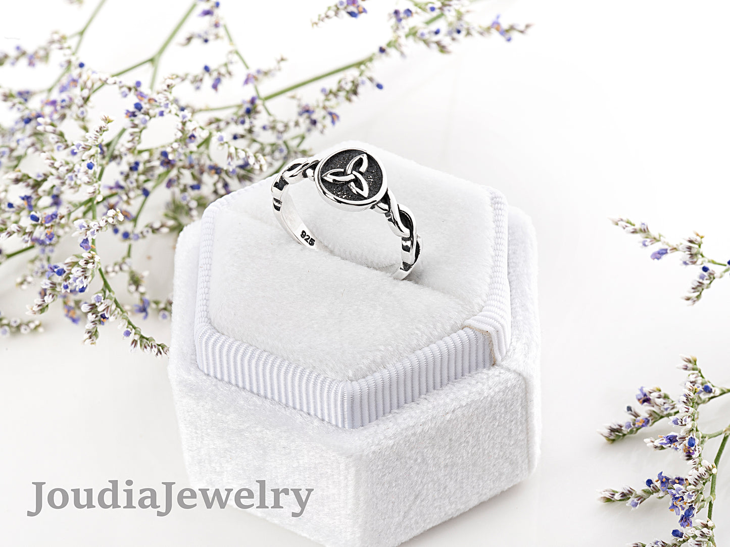 Silver Irish Ring | Celtic Symbol Ring | Joudia Jewelry