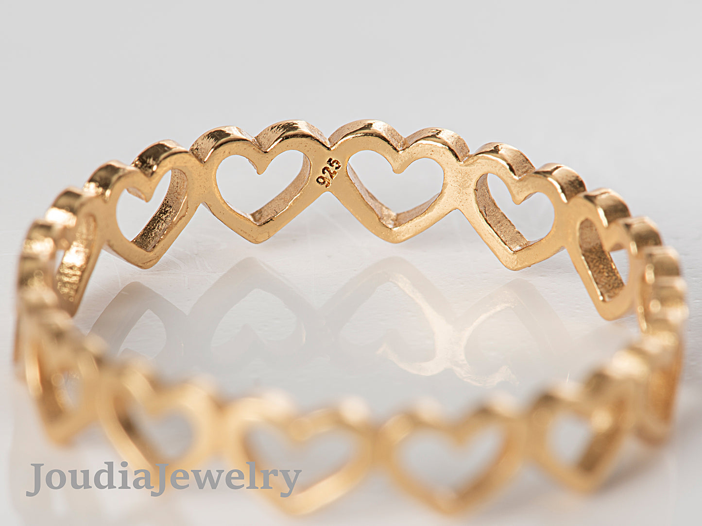 Women's Heart Ring | Multiple Heart Ring | Joudia Jewelry