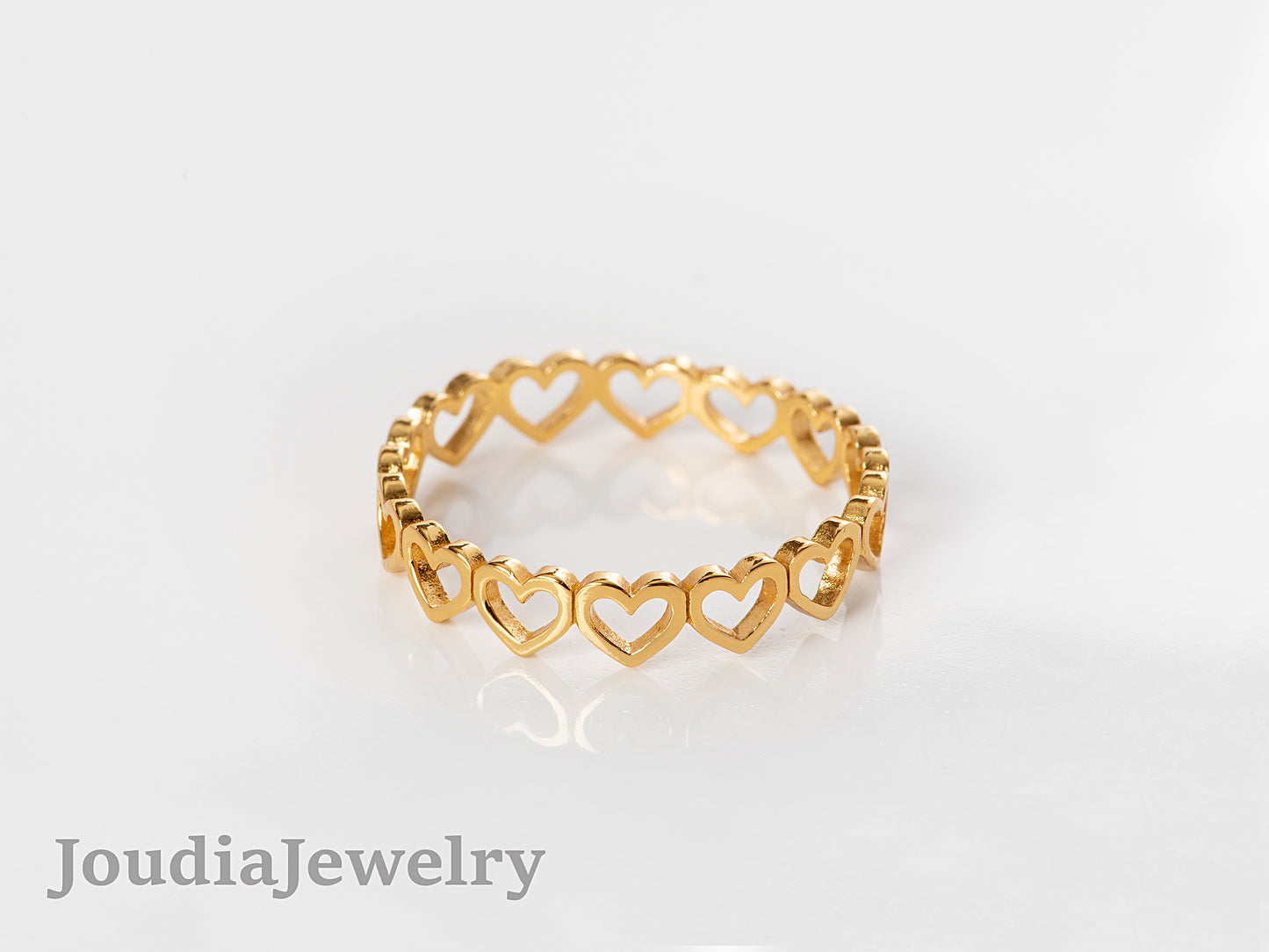 Women's Heart Ring | Multiple Heart Ring | Joudia Jewelry