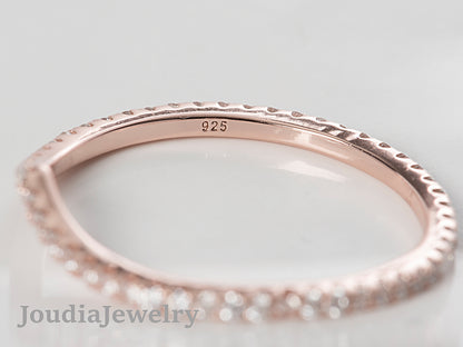 Triple Band Ring | Three Tone Ring | Joudia Jewelry