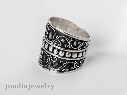 Men's Stackable Ring | Gift For Boyfriend | Joudia Jewelry