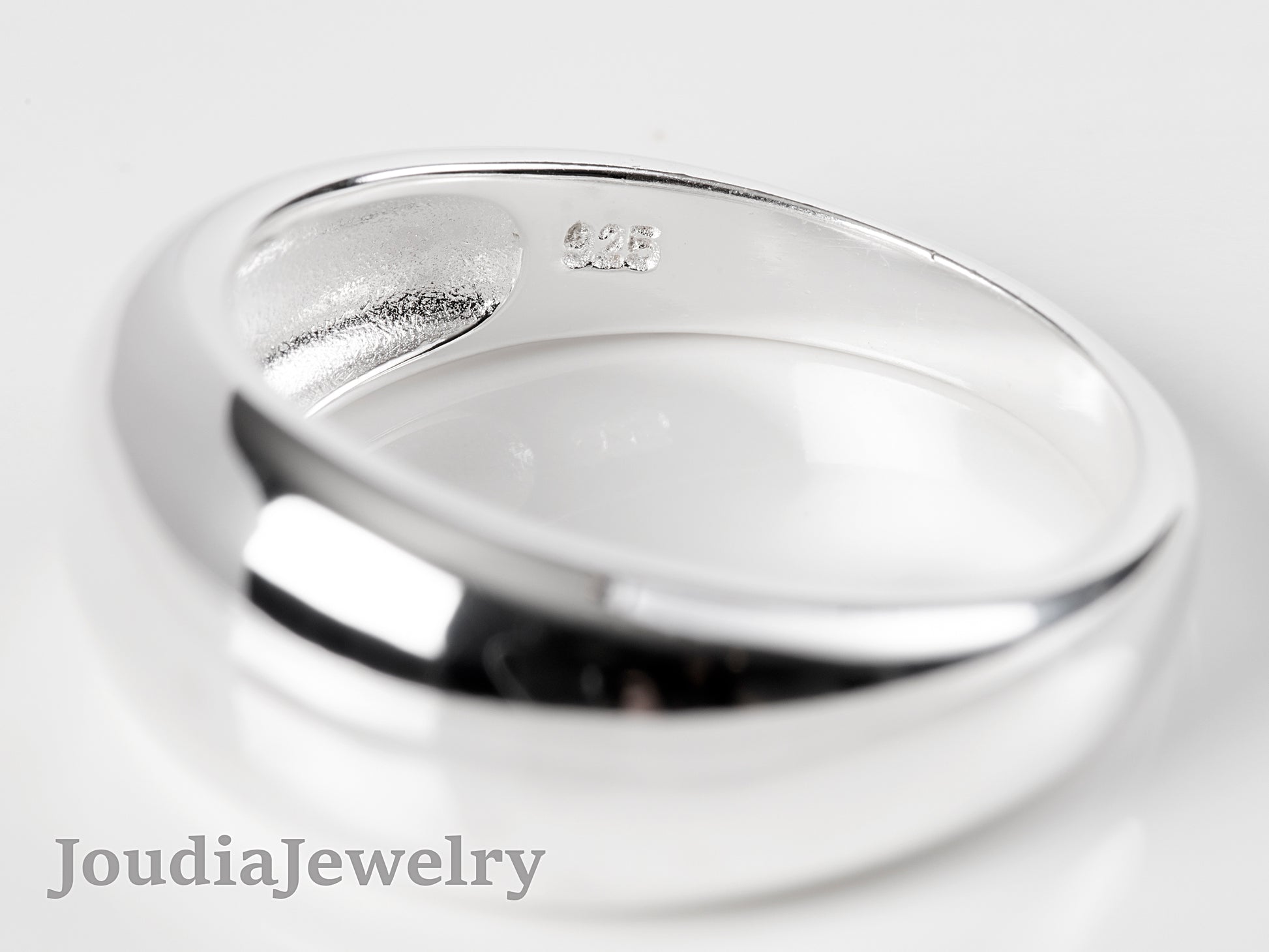 Wide Dome Ring | Simple Dome Ring | Joudia Jewelry