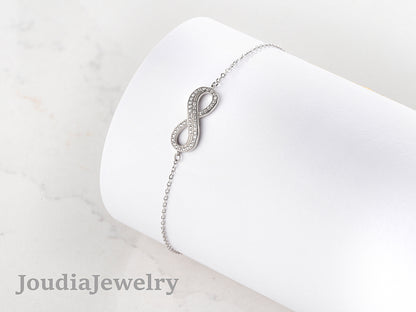 Bracelet Infini en argent