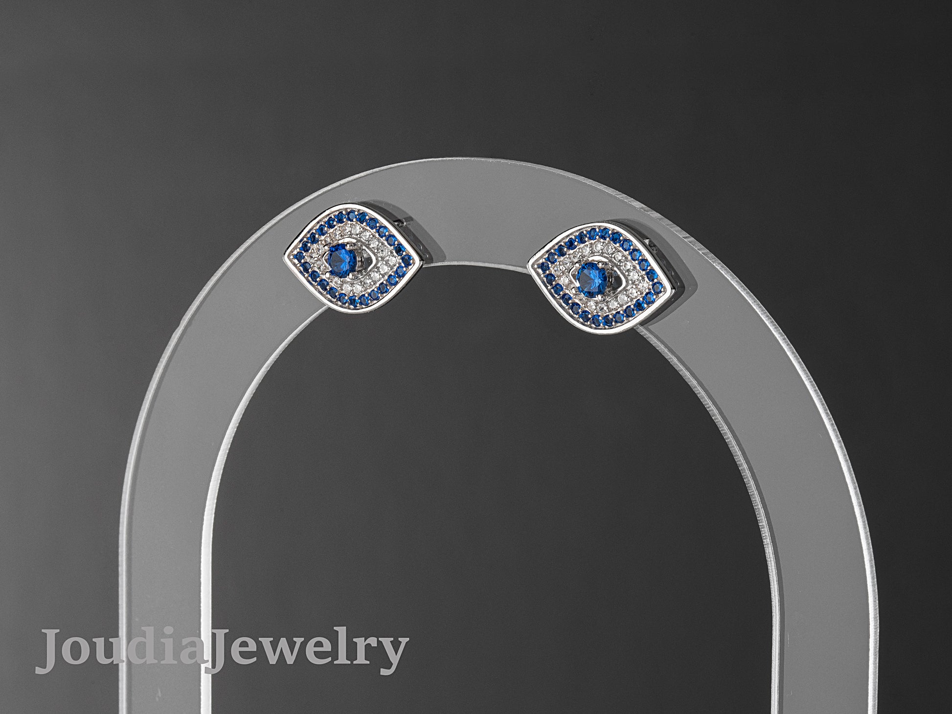 Turkish Evil Eye Earrings | Gift For Her | Joudia Jewelry