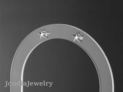 Star Stud Earrings | Silver Star Earrings | Joudia Jewelry