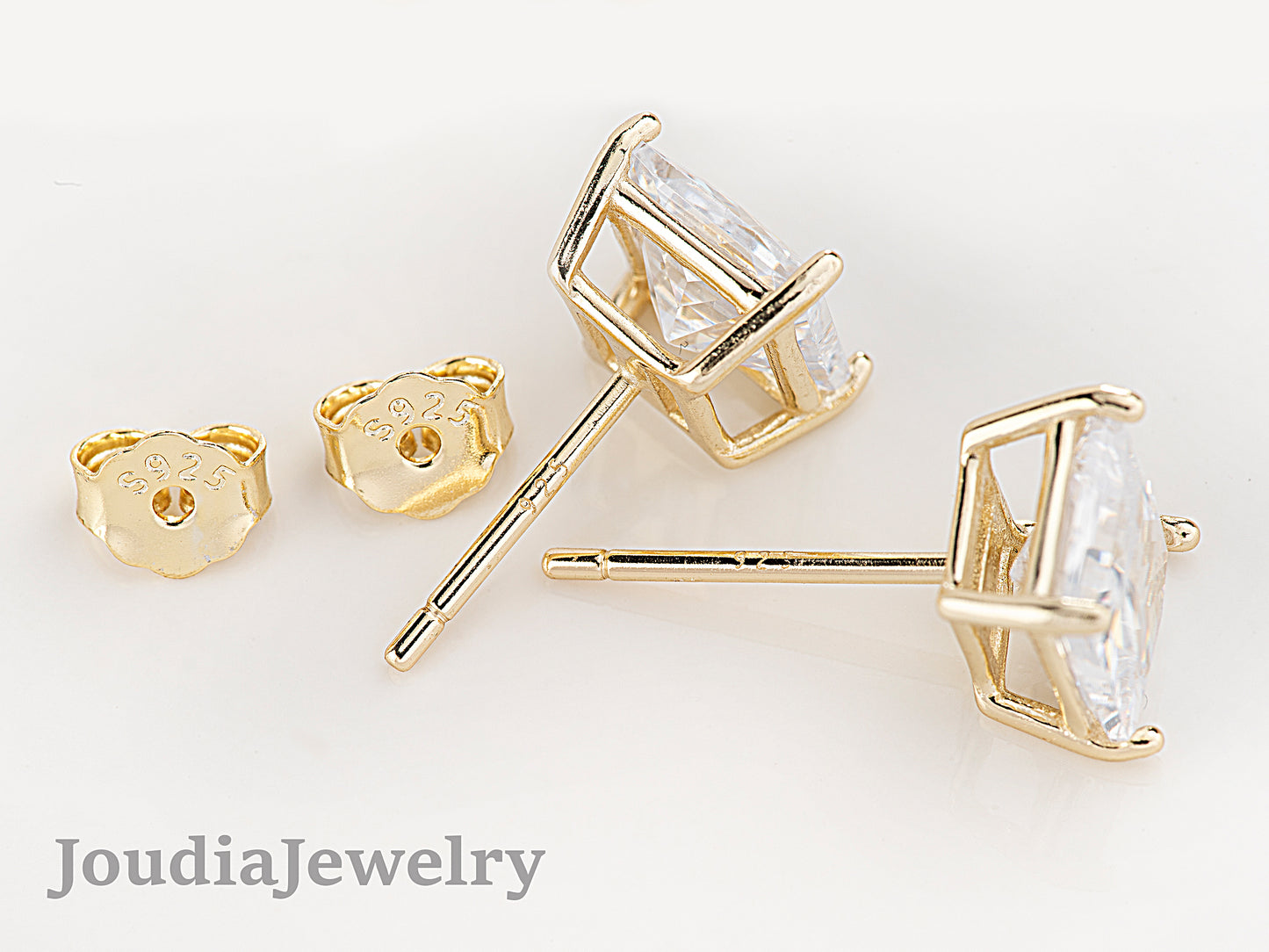 Dangle Stud Earrings | Diamond Stud Earrings | Joudia Jewelry