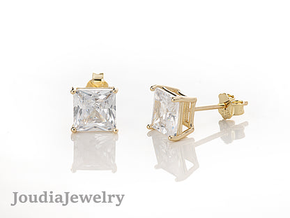 Dangle Stud Earrings | Diamond Stud Earrings | Joudia Jewelry