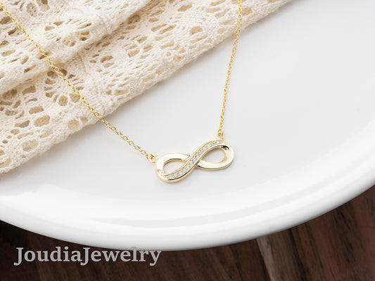 Collier Infini - Argent Plaqué Or 18K