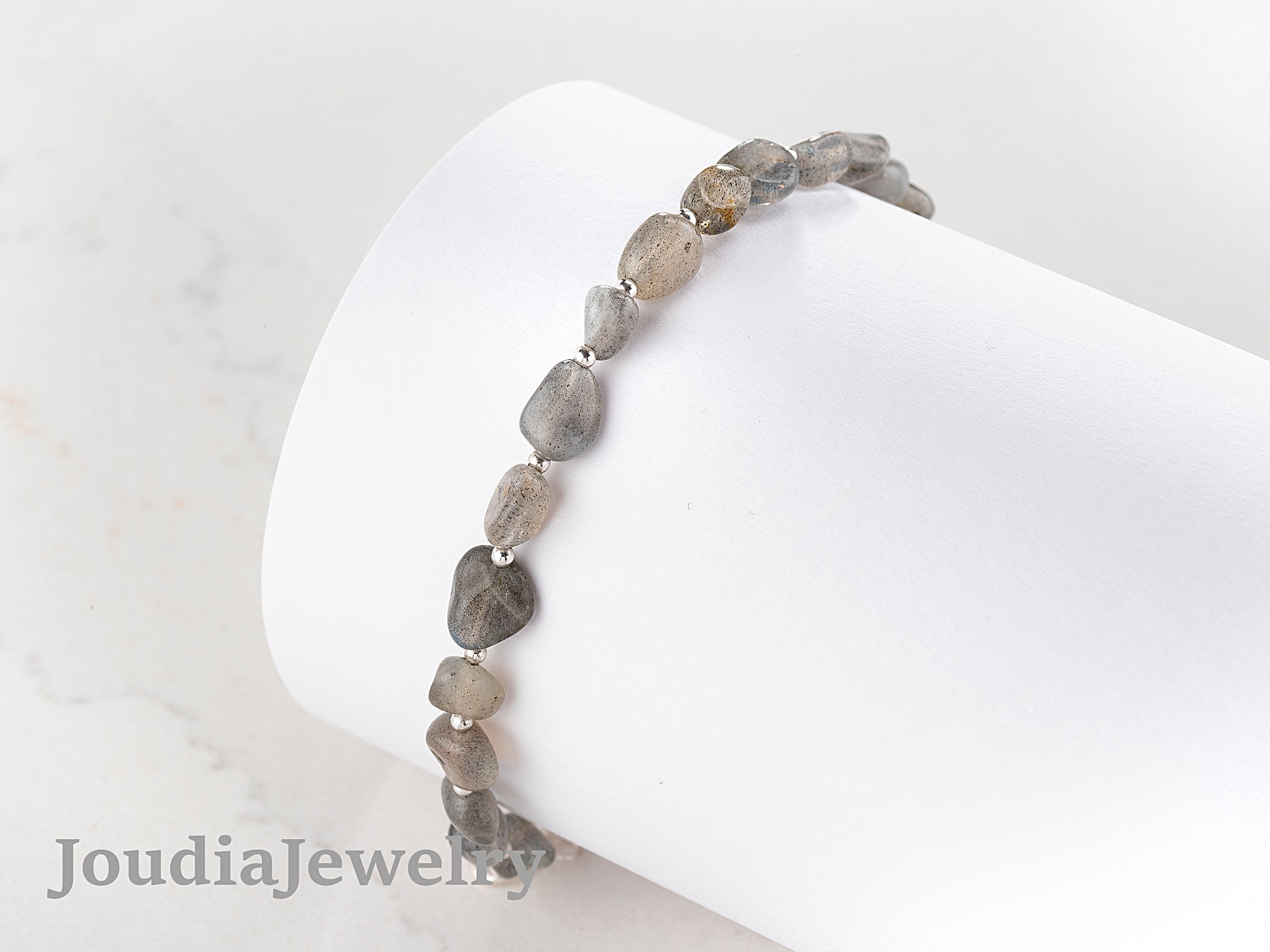 Bracelet en argent Labradorite