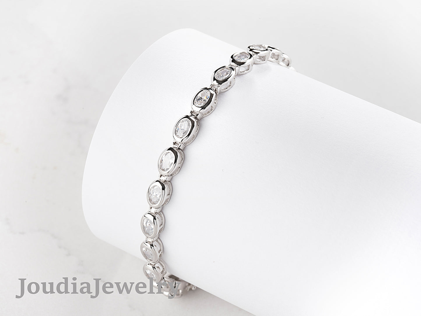 Bracelet de tennis en argent 925