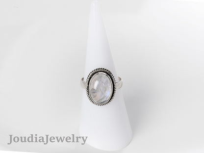 Semi Precious Stone Ring | Women's Wedding Ring | Joudia Jewelry