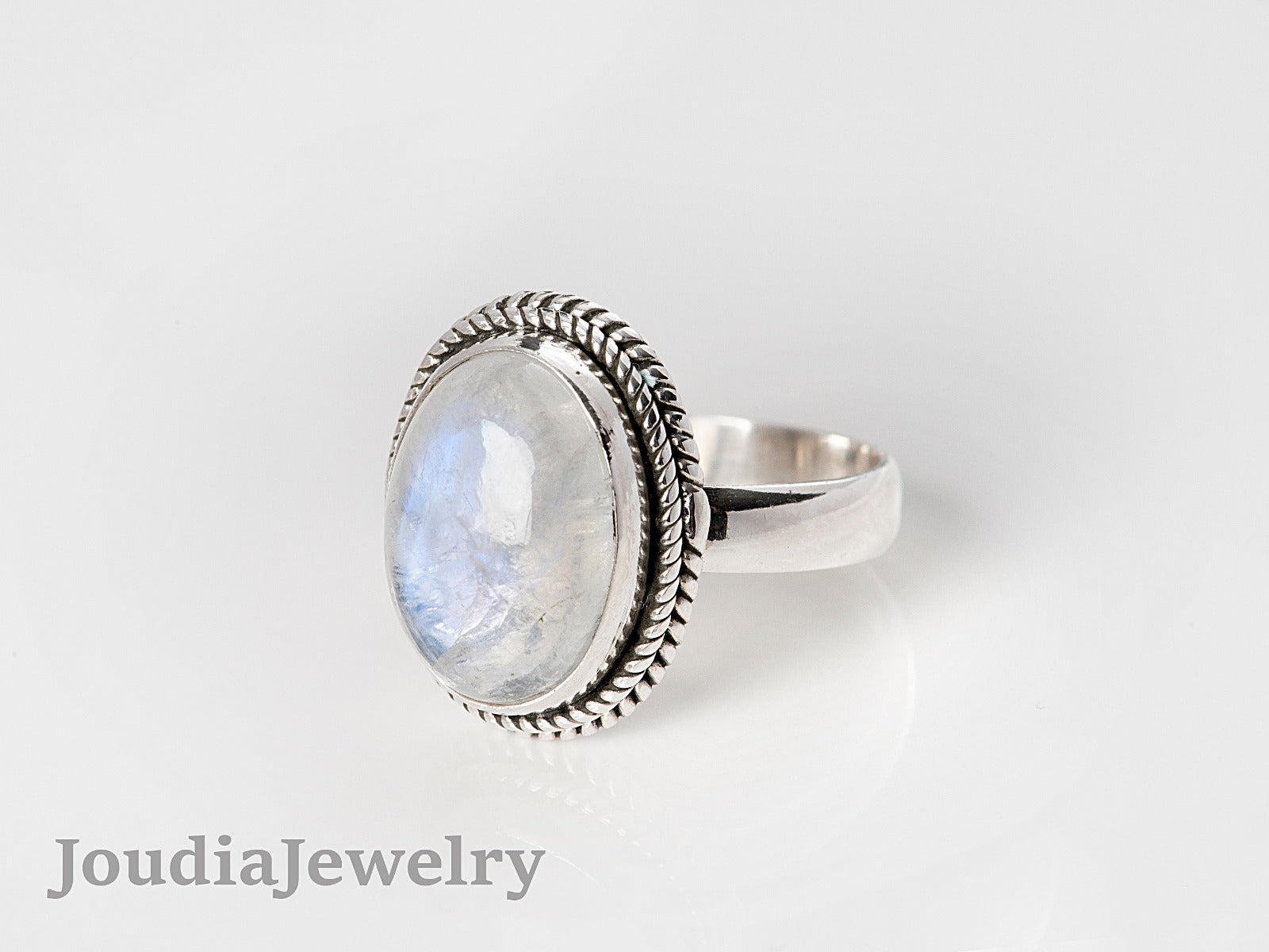 Semi Precious Stone Ring | Women's Wedding Ring | Joudia Jewelry