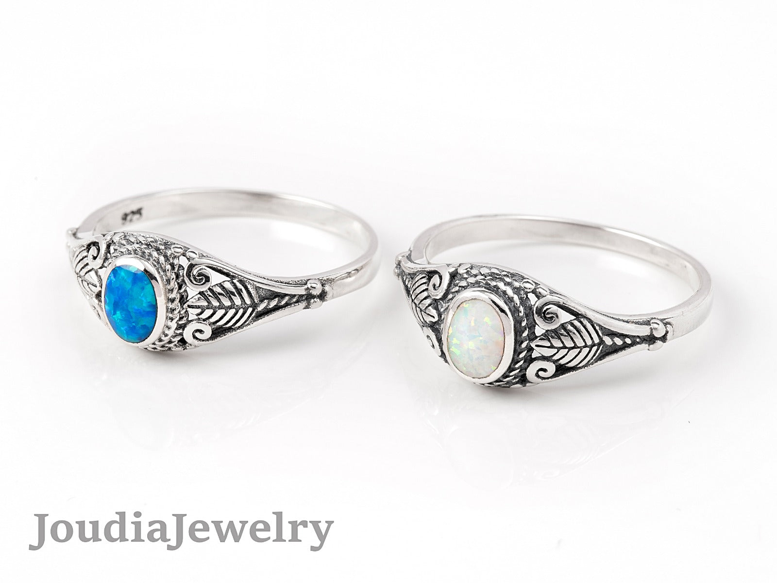 Opal Engagement Ring | Gift For Her | Joudia Jewelry