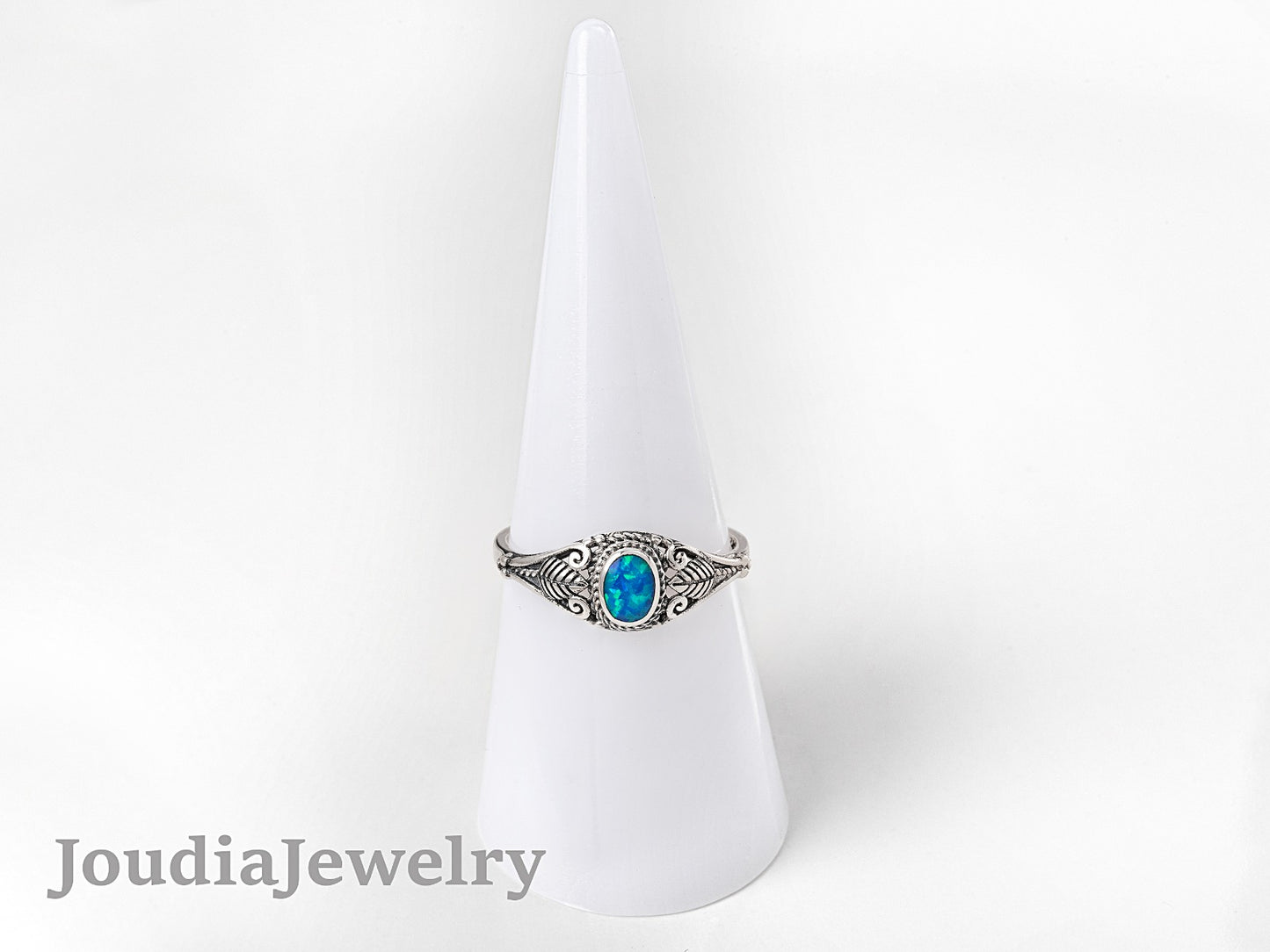 Opal Engagement Ring | Gift For Her | Joudia Jewelry