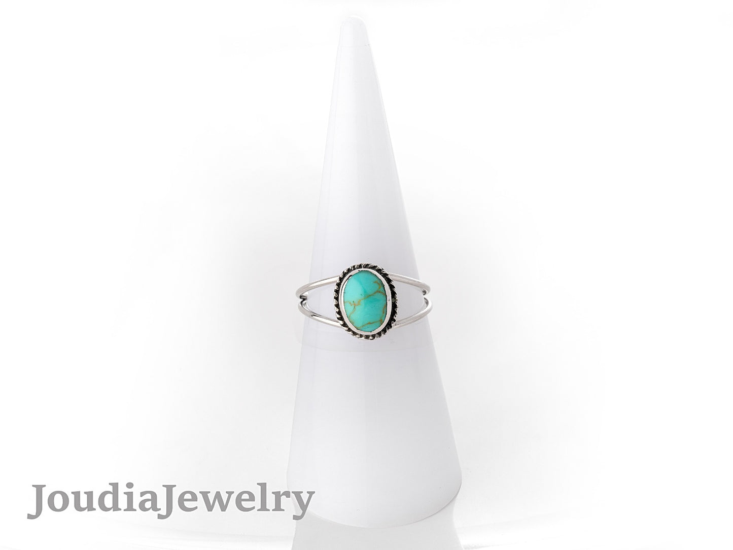 Women's Turquoise Ring | Turquoise Statement Rings | Joudia Jewelry